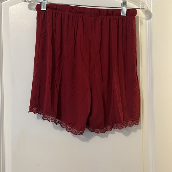 Femofit super soft pajama bottoms Red Size M - Picture 2 of 3